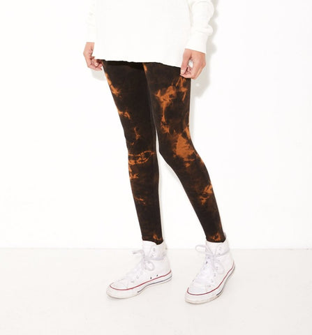 Women's Bleach Hemp Leggings